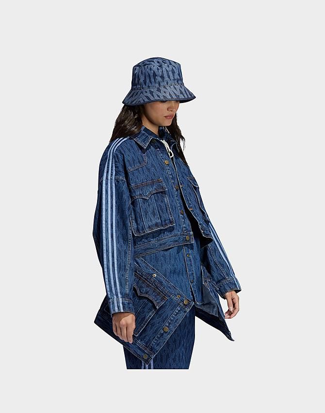 Adidas ADIDAS X IVY PARK MONOGRAM DENIM TRACK JACKET | Grailed