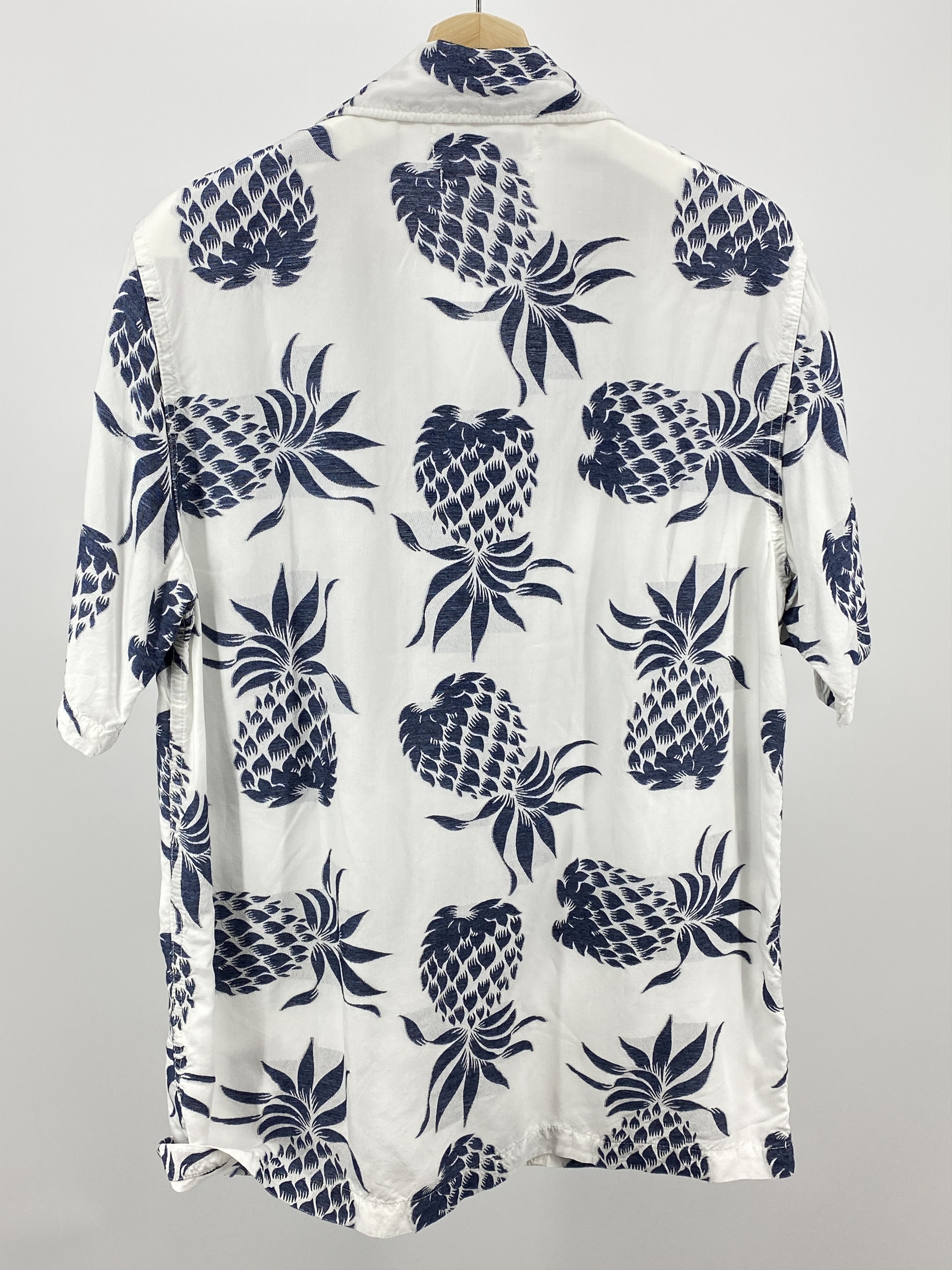 Remi Relief HAWAIIAN PINEAPPLE CAMP COLLAR SHIRT Size US L / EU 52-54 / 3 - 5 Thumbnail