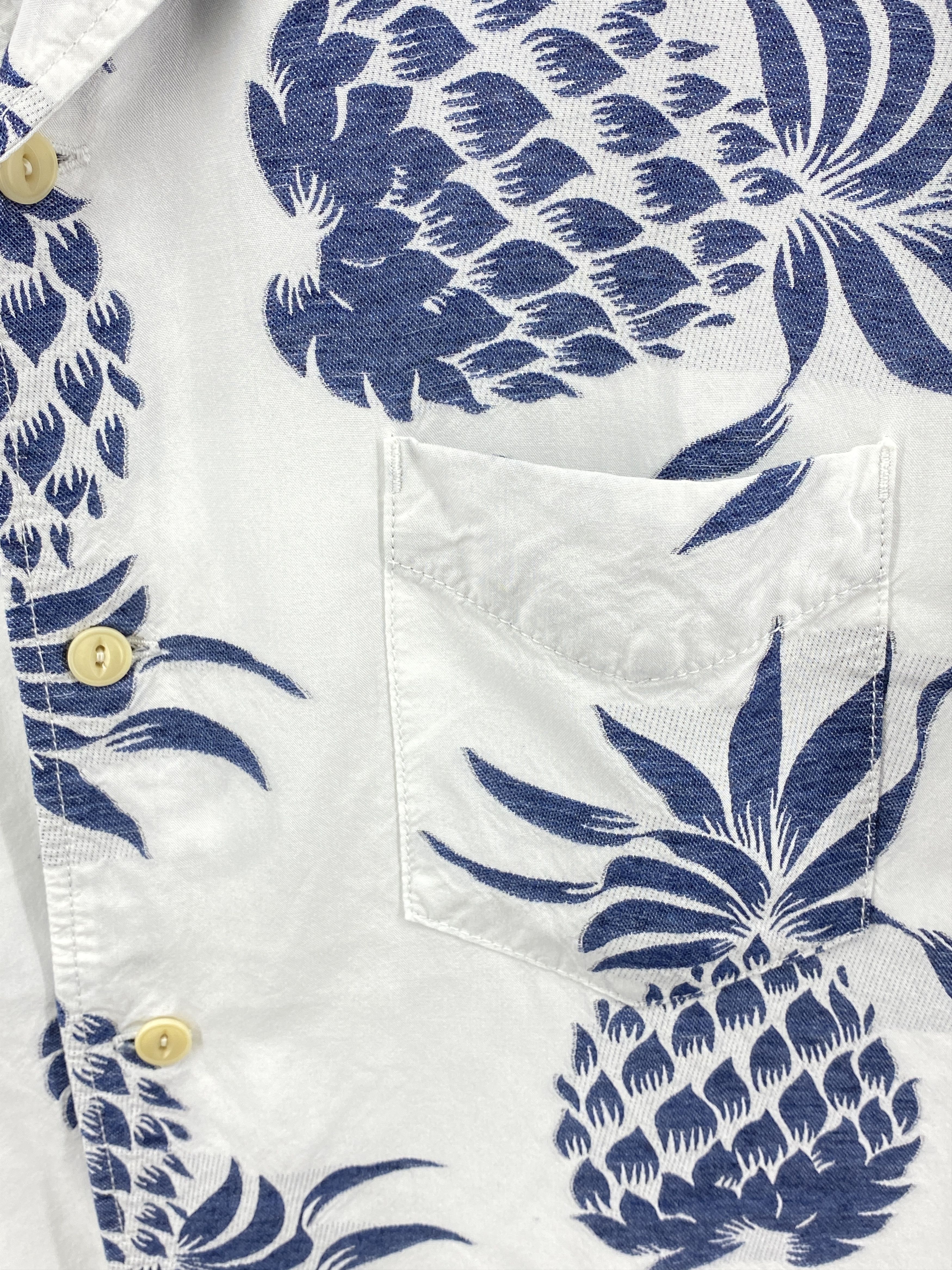 Remi Relief HAWAIIAN PINEAPPLE CAMP COLLAR SHIRT Size US L / EU 52-54 / 3 - 3 Thumbnail
