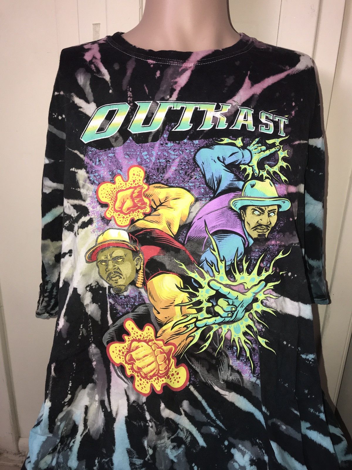 outkast tie dye shirt
