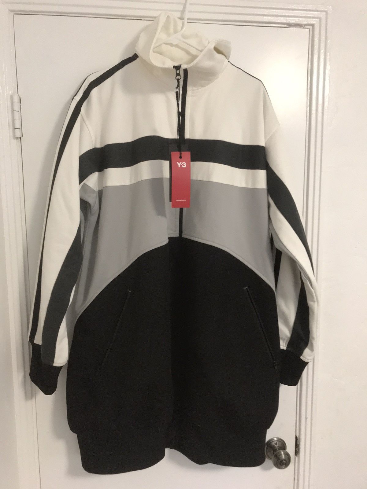 Adidas × Y-3 × Yohji Yamamoto Adidas Y-3 Oversize Varsity Track 