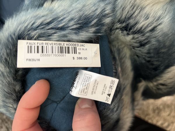 Supreme Supreme Faux Fur Reversible Jacket | Grailed