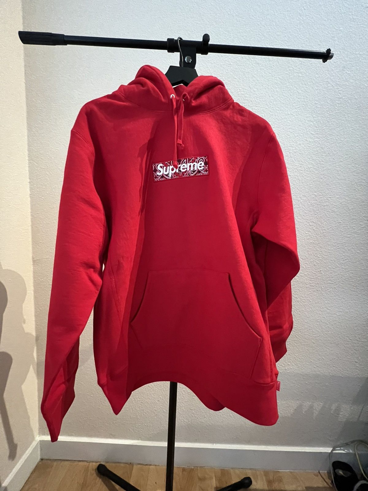 Supreme Supreme Box Logo Hoodie Red, Grailed