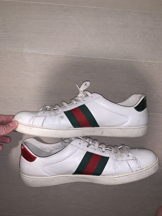 Gucci Gucci Ace Snake Sneaker | Grailed