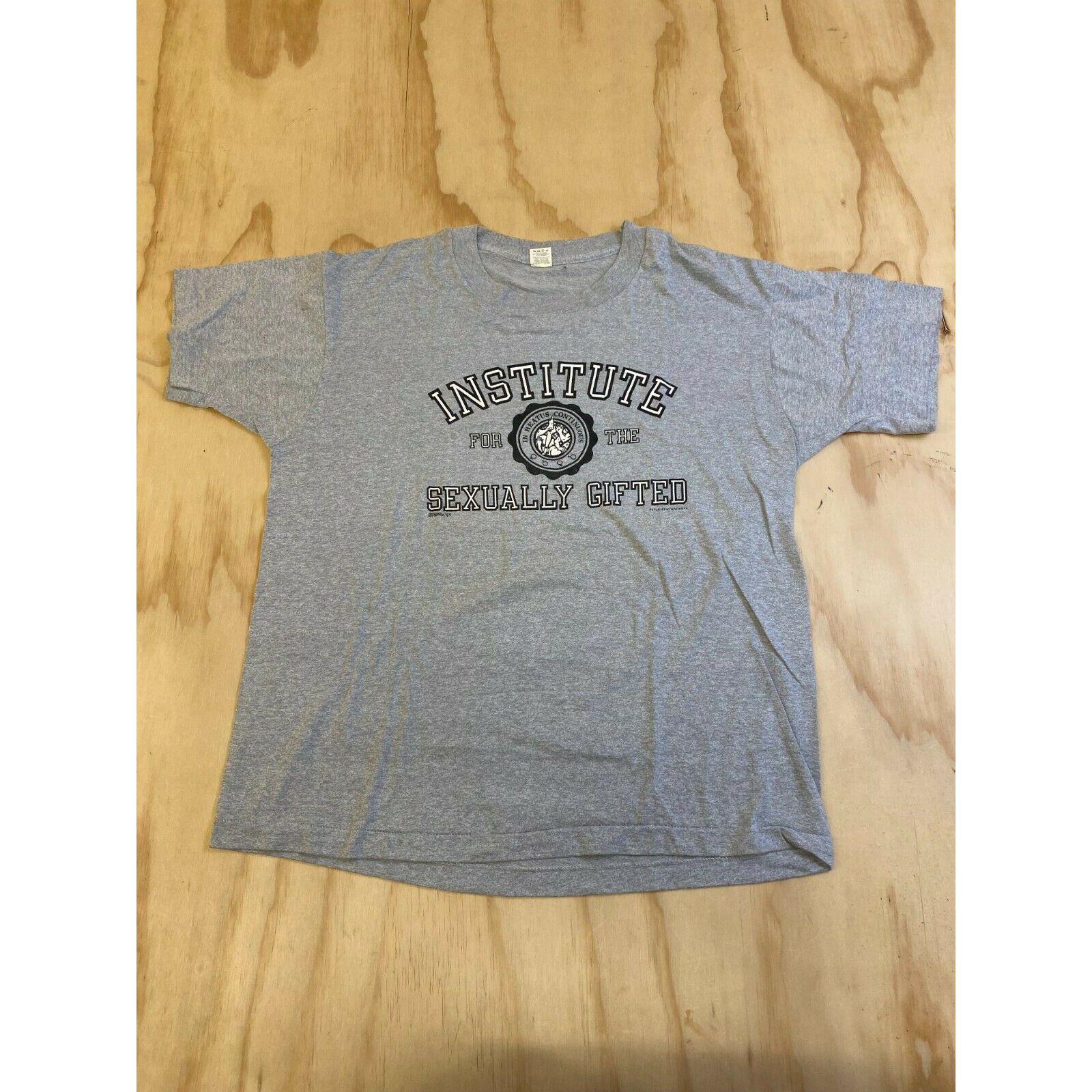 Screen Stars VTG 80'S SCREEN STARS MEN XL INSTITUTE SEXUALLY GIFTED ...