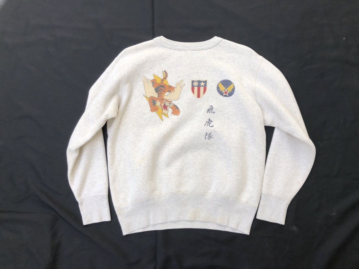 Buzz Rickson's Vintage Buzz Rickson 23 Fighter Group Military Sweatshirt Size US M / EU 48-50 / 2 - 2 Thumbnail