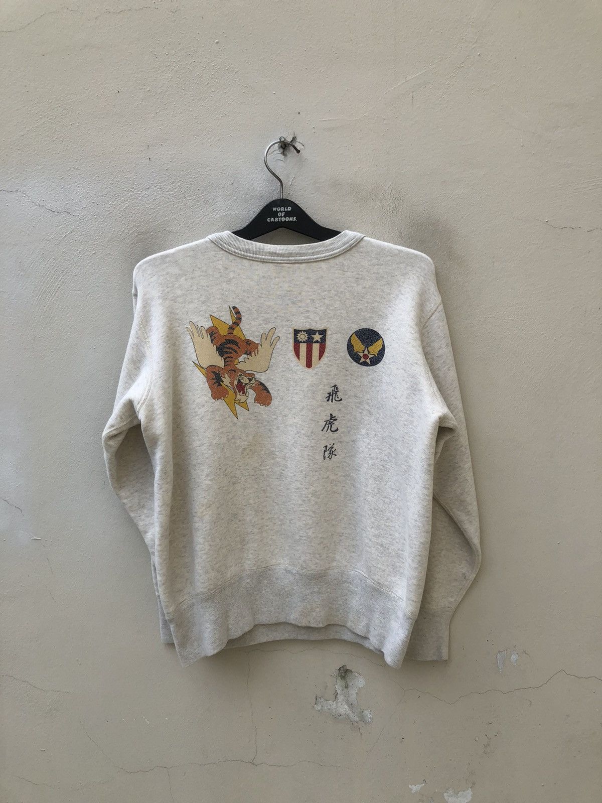 Buzz Rickson's Vintage Buzz Rickson 23 Fighter Group Military Sweatshirt Size US M / EU 48-50 / 2 - 7 Thumbnail