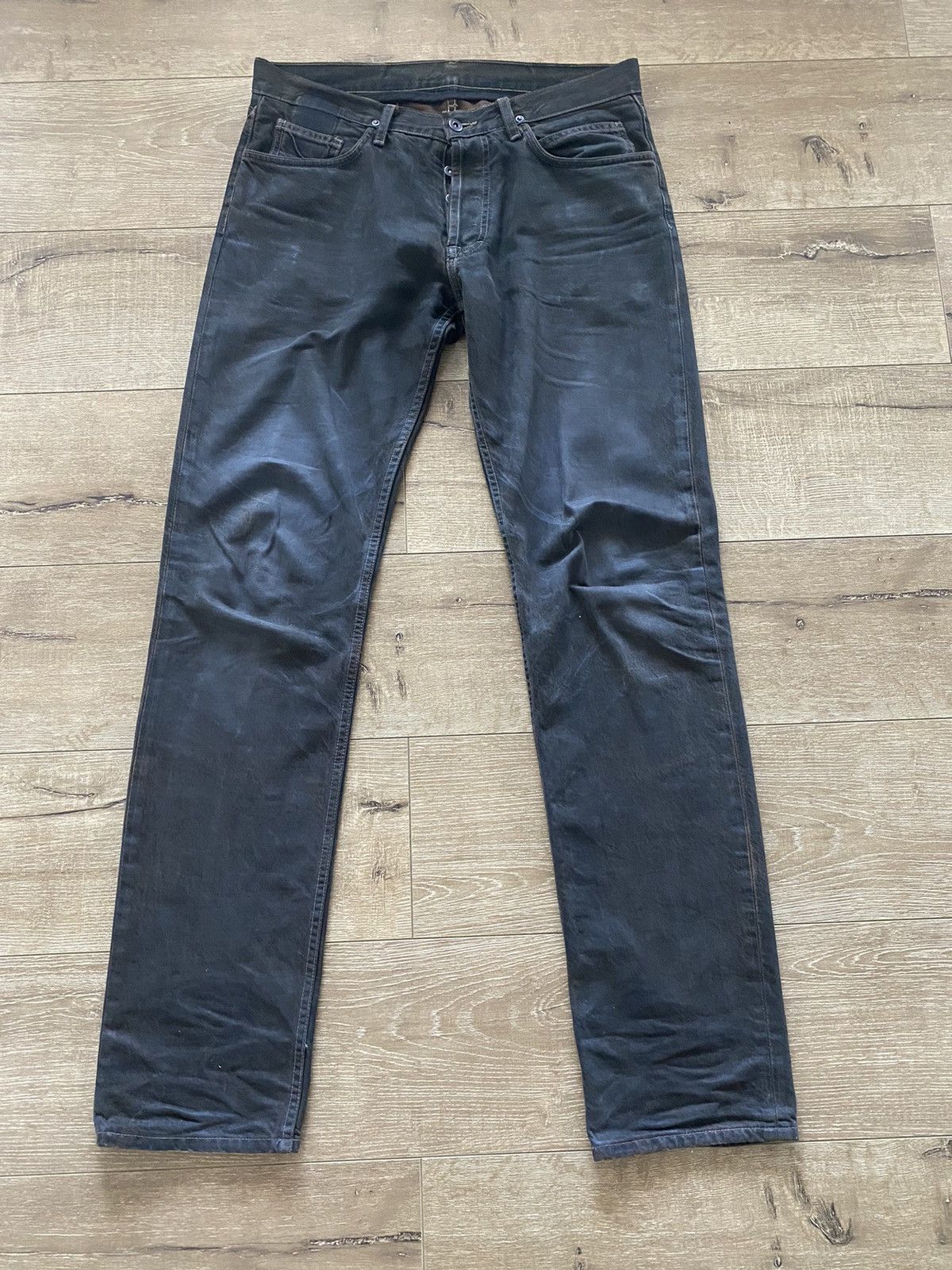 Rick Owens SLAB archive denim jeans | Grailed