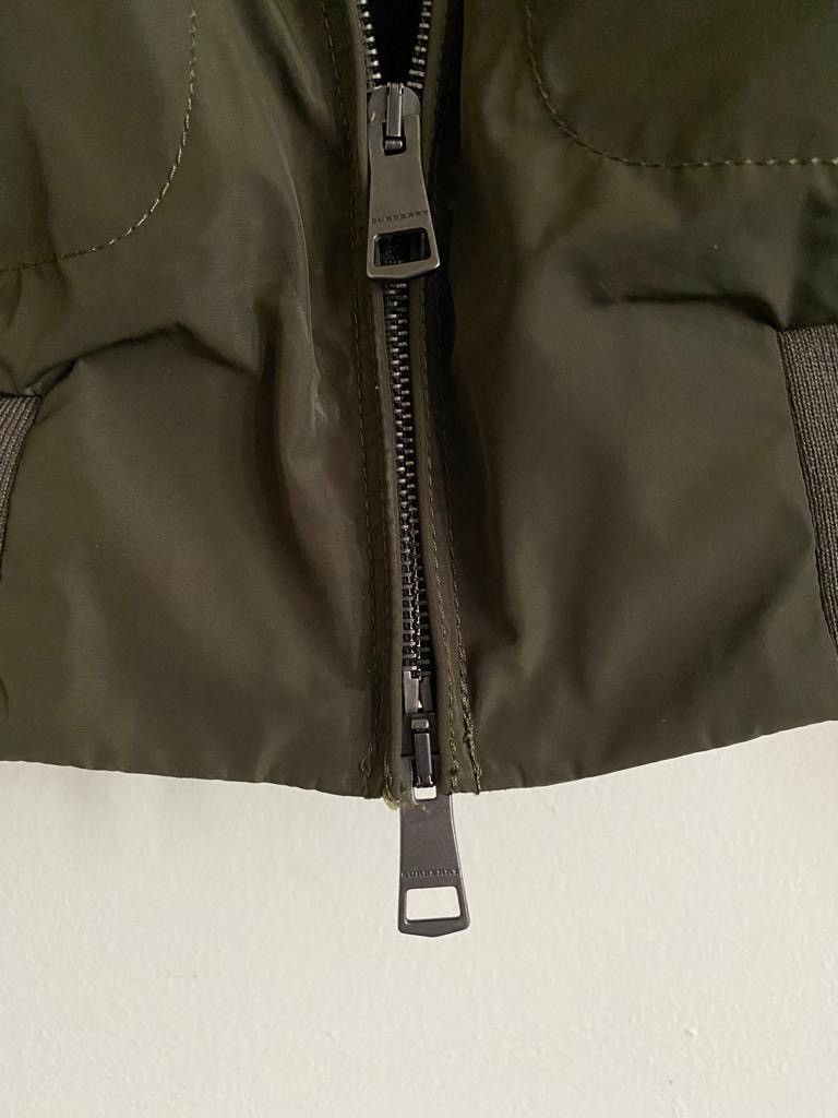 Burberry Burberry brit olive nylon bomber jacket Size US S / EU 44-46 / 1 - 3 Thumbnail