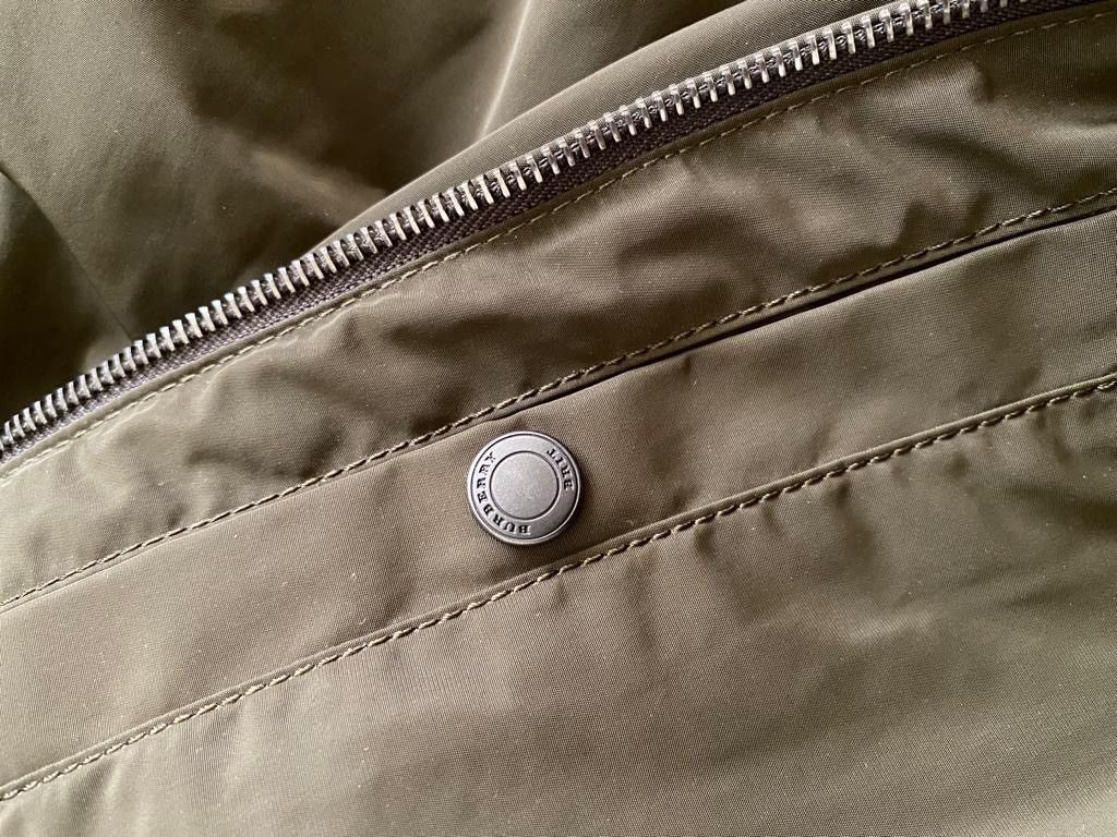 Burberry Burberry brit olive nylon bomber jacket Size US S / EU 44-46 / 1 - 9 Thumbnail