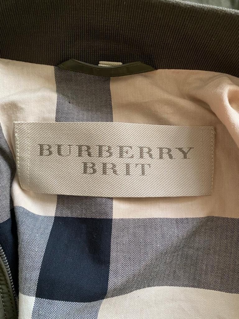Burberry Burberry brit olive nylon bomber jacket Size US S / EU 44-46 / 1 - 6 Thumbnail