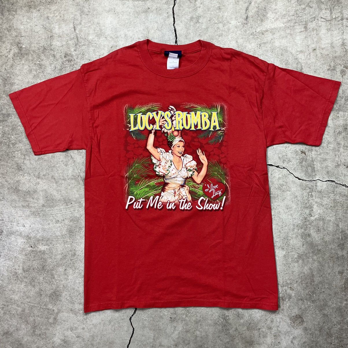 Band Tees × Vintage Vintage ‘05 I Love Lucy Rumba T-shirt Size Large Size US L / EU 52-54 / 3 - 1 Thumbnail