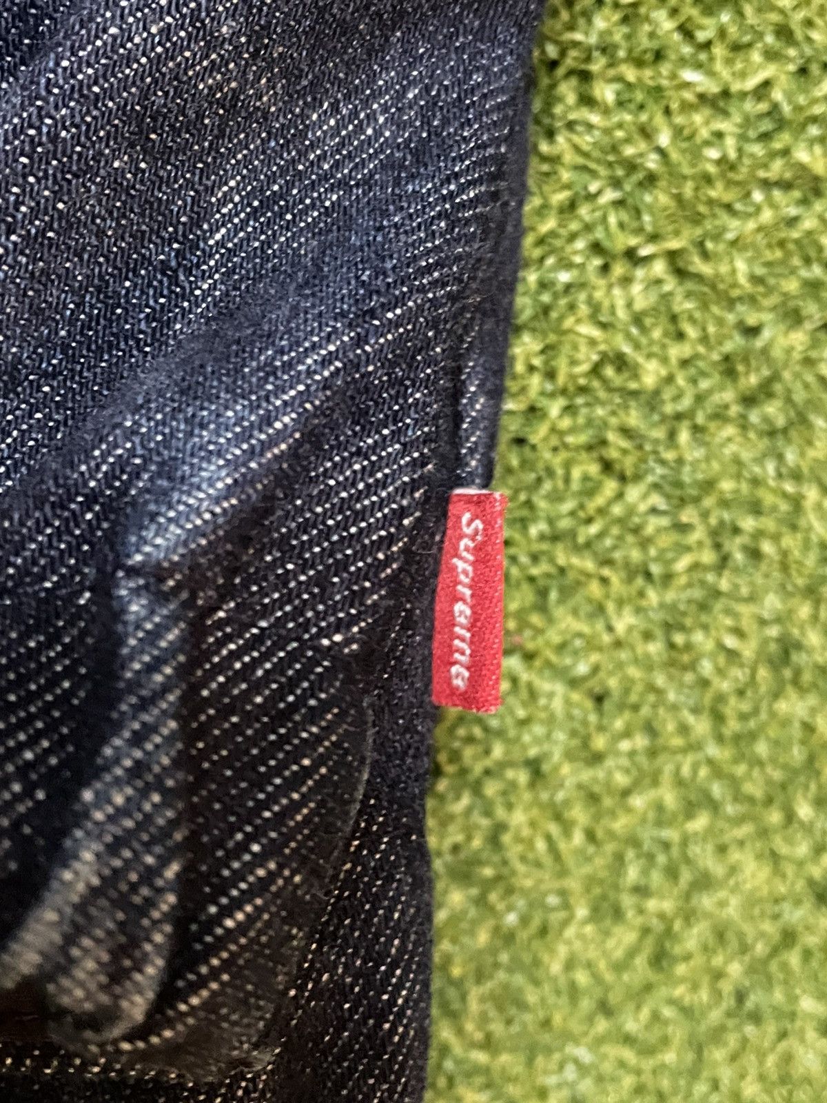 Supreme × The North Face Supreme TNF Denim Dot Shot Jacket Size US XL / EU 56 / 4 - 6 Thumbnail