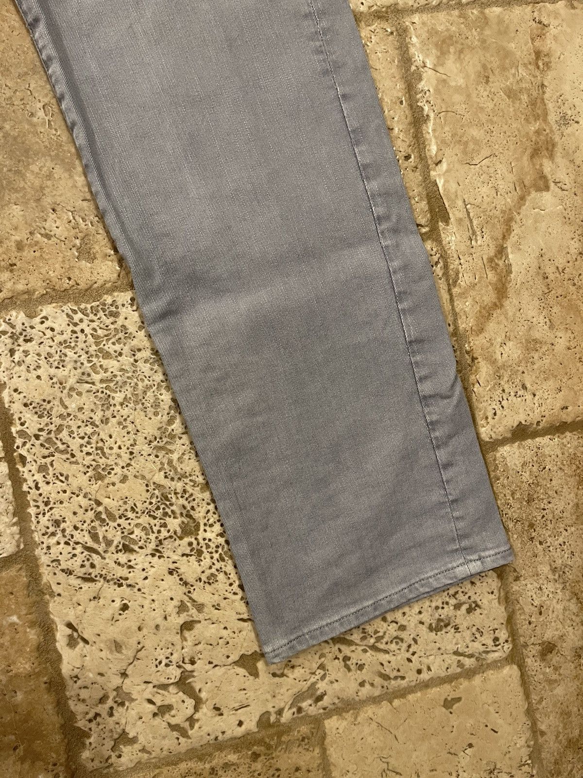 G-Star G-Star Raw 3301 Tapered Grey Denim Jeans Pants Size US 34 / EU 50 - 3 Thumbnail