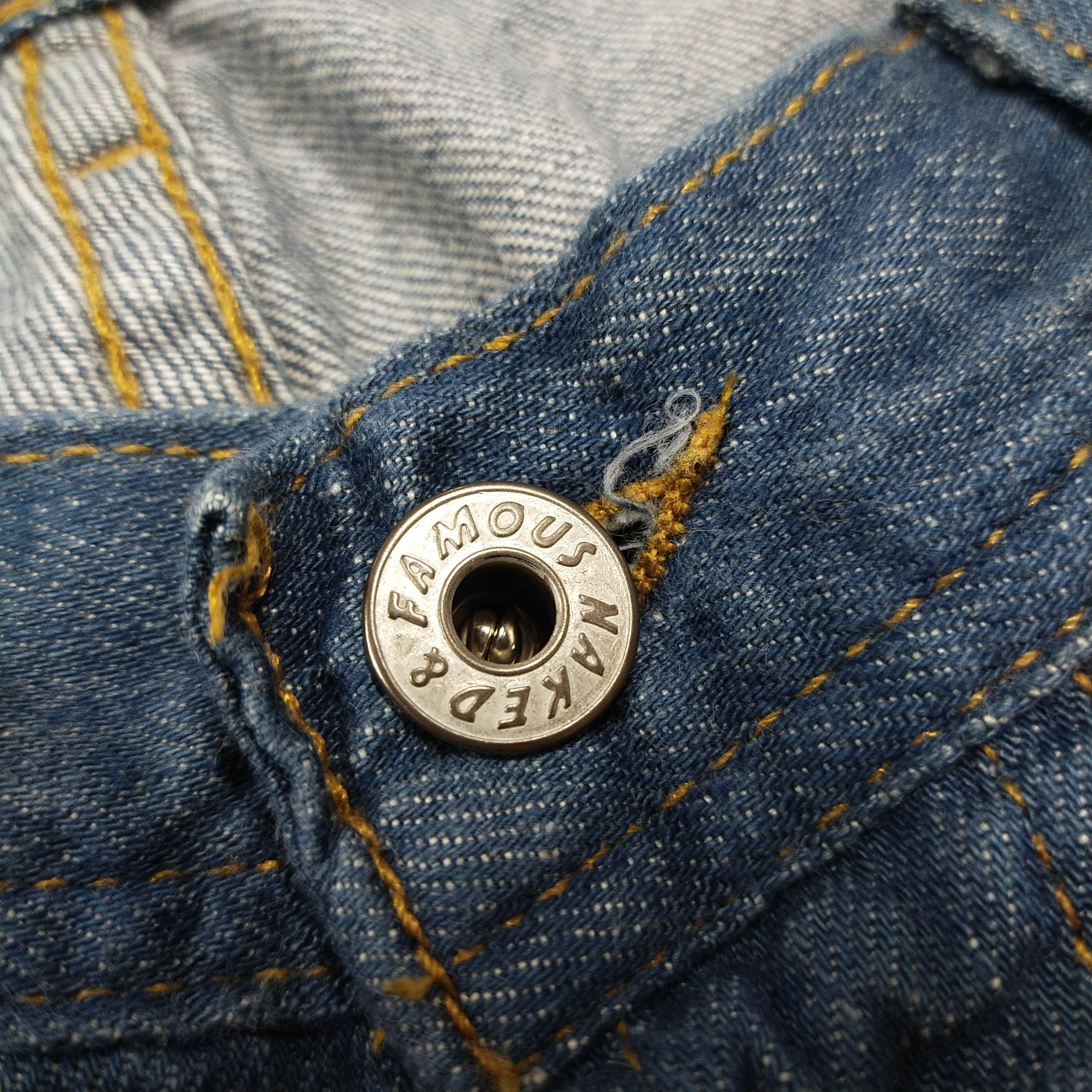 Japanese Brand × Naked & Famous Naked & Famous Jeans loose Fit Size US 38 / EU 54 - 5 Thumbnail