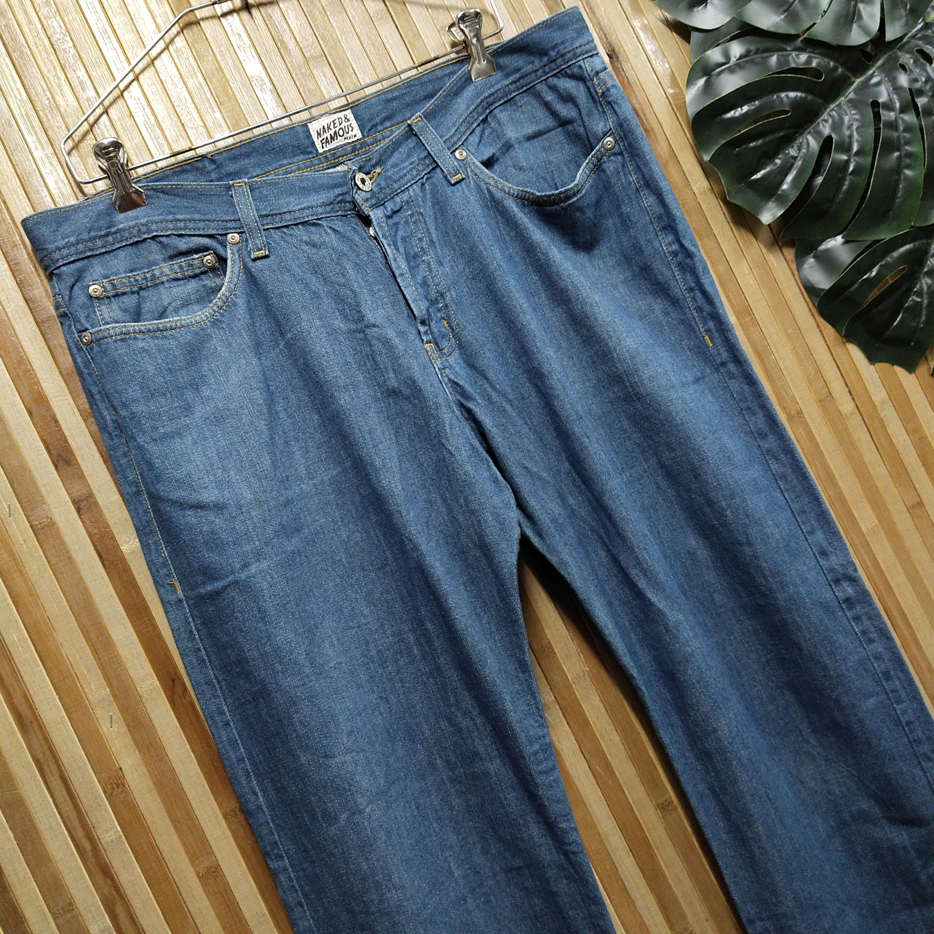 Japanese Brand × Naked & Famous Naked & Famous Jeans loose Fit Size US 38 / EU 54 - 3 Thumbnail