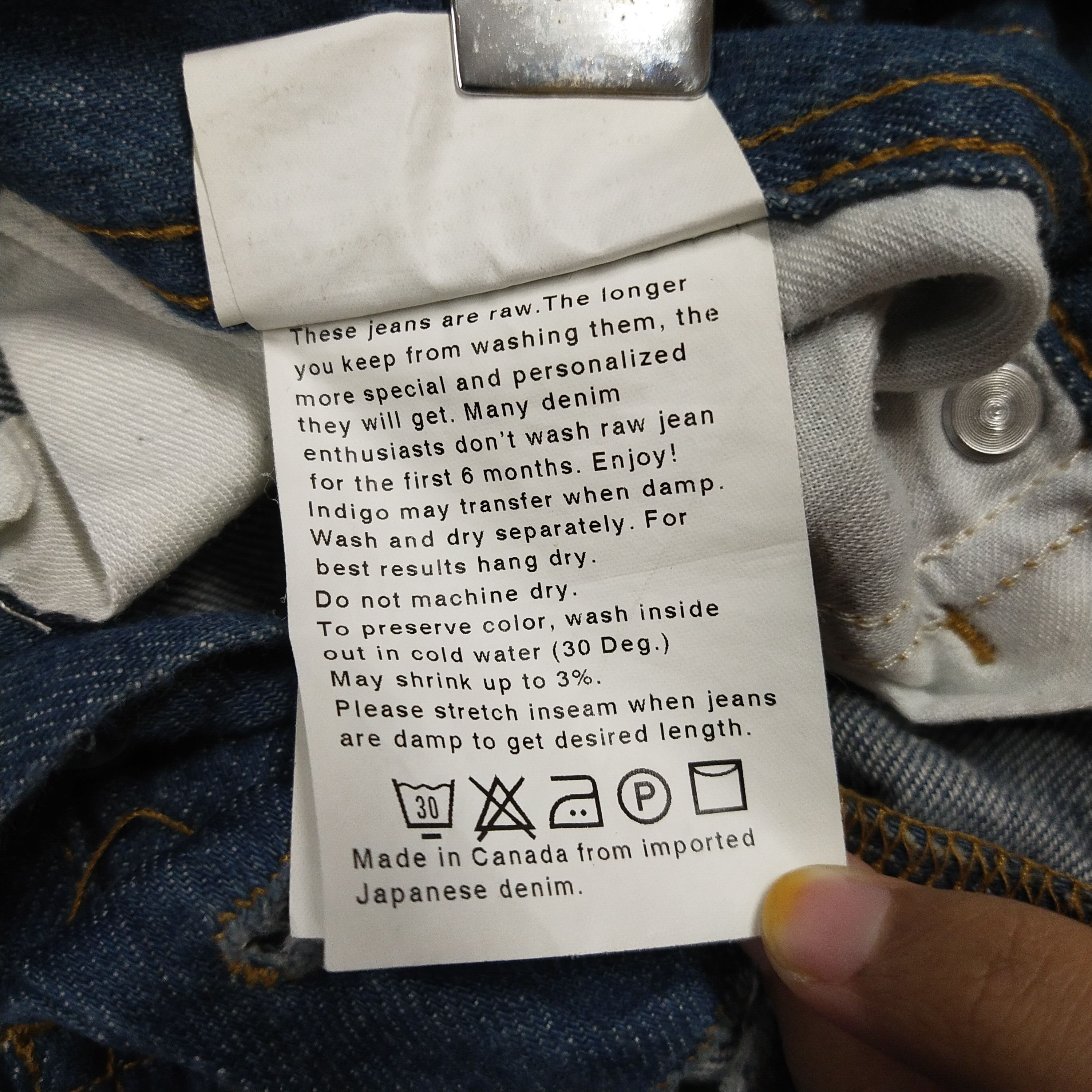 Japanese Brand × Naked & Famous Naked & Famous Jeans loose Fit Size US 38 / EU 54 - 9 Thumbnail
