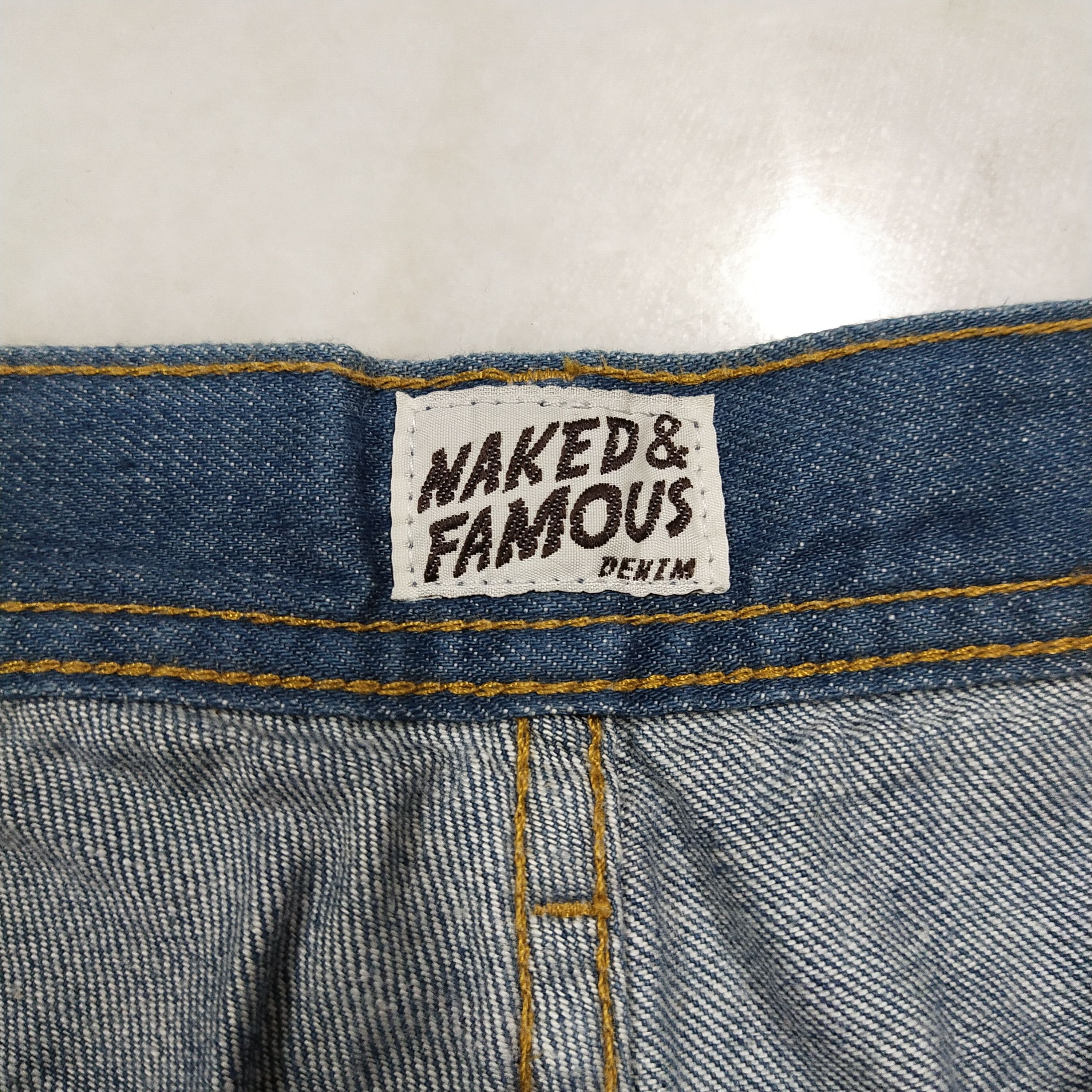 Japanese Brand × Naked & Famous Naked & Famous Jeans loose Fit Size US 38 / EU 54 - 7 Thumbnail