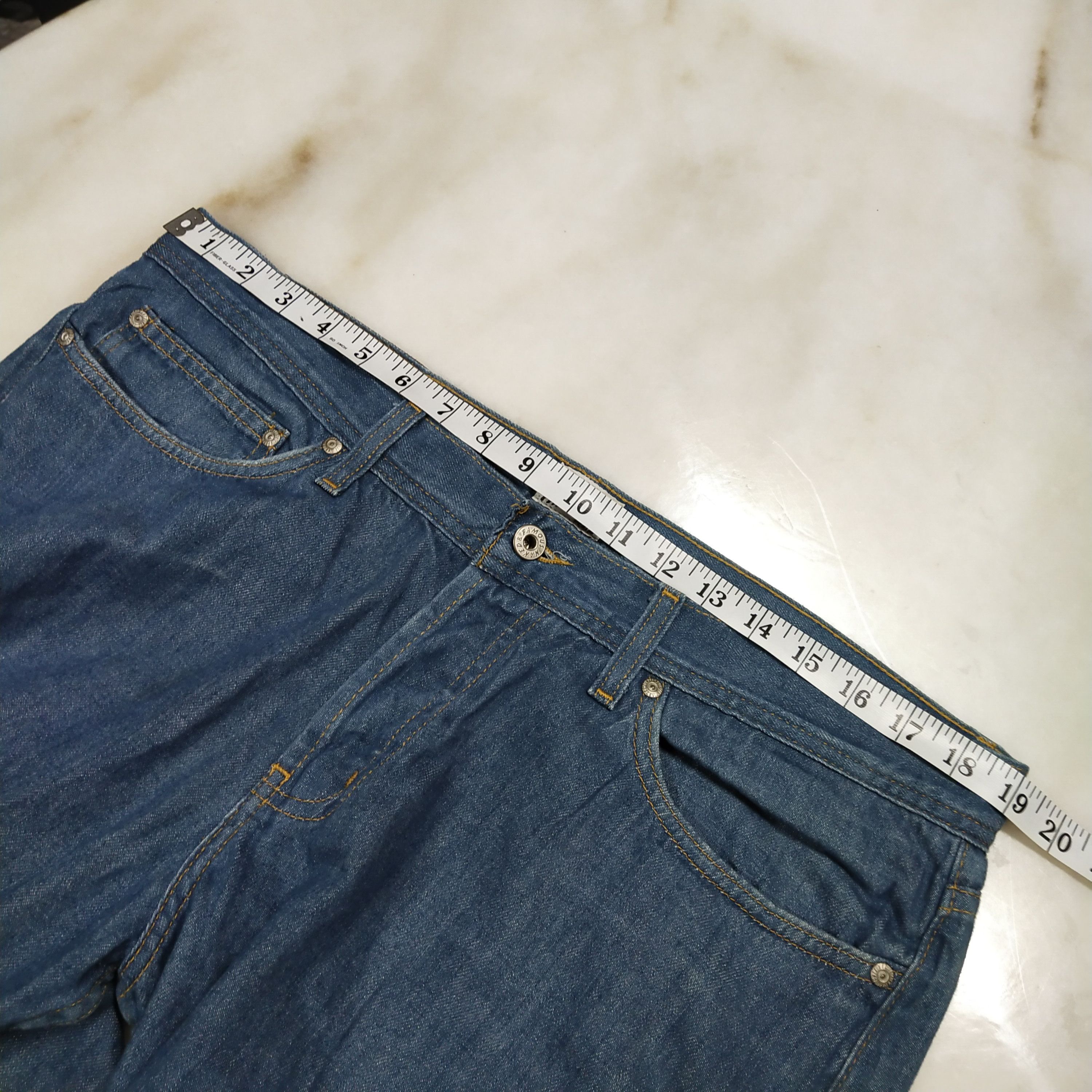 Japanese Brand × Naked & Famous Naked & Famous Jeans loose Fit Size US 38 / EU 54 - 12 Thumbnail