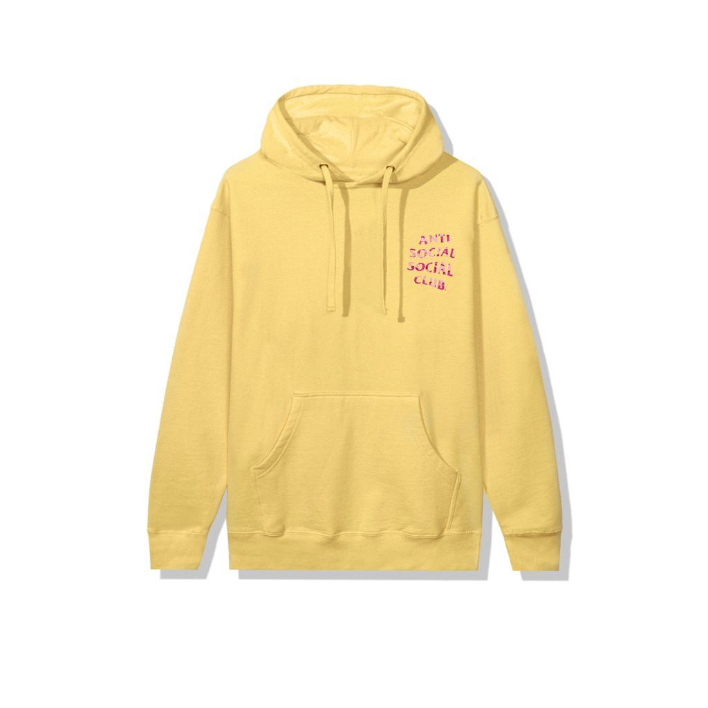 Anti Social Social Club DS Pink Camo ASSC Plain Sight Yellow Hoodie BAPE FTP FOG CDG Size US L / EU 52-54 / 3 - 4 Thumbnail