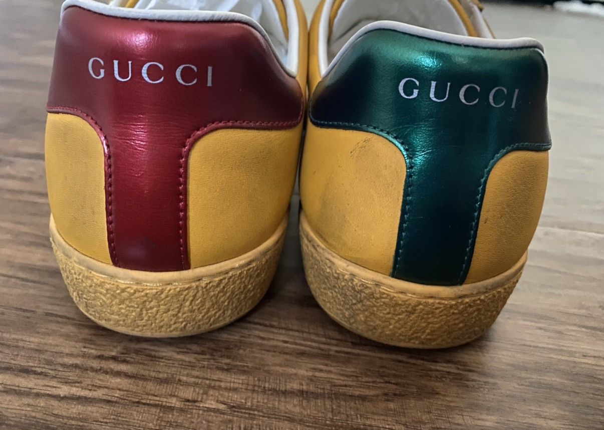 Gucci Gucci Ace Redflame Verde Size US 11 / EU 44 - 4 Thumbnail