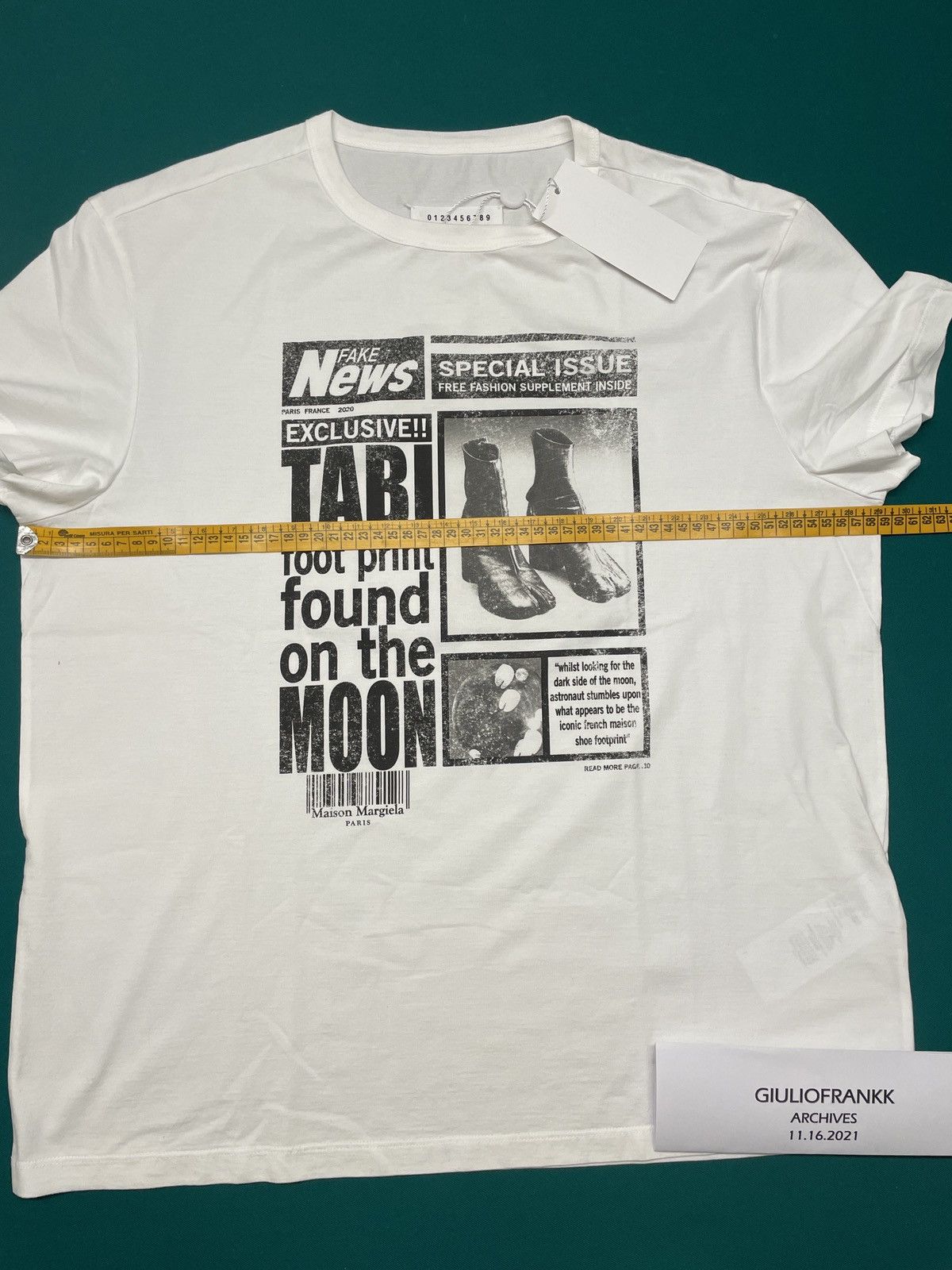 It's ME 【UpcycleLino】TABI !! Tee Maison Margiela Tabi T Shirt | Grailed