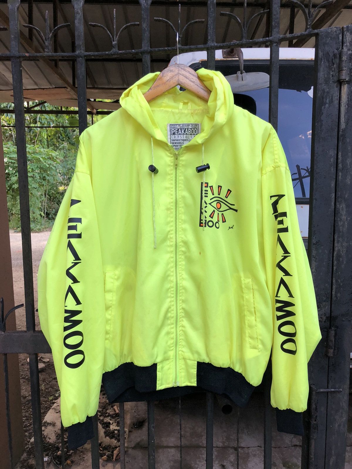 Vintage Vintage Peakaboo Crystal Eye Hoodie Windbreaker Size US L / EU 52-54 / 3 - 2 Thumbnail