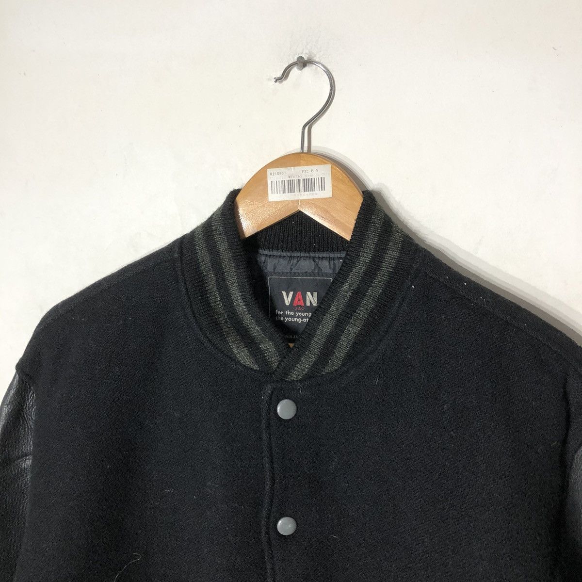 Japanese Brand Vintage Van Jac Varisty Jacket Embroidery Big Logo Size US M / EU 48-50 / 2 - 9 Thumbnail
