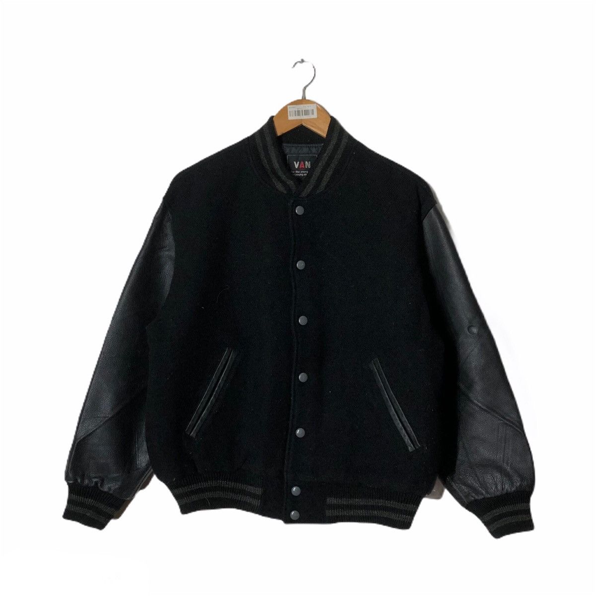 Japanese Brand Vintage Van Jac Varisty Jacket Embroidery Big Logo Size US M / EU 48-50 / 2 - 2 Thumbnail
