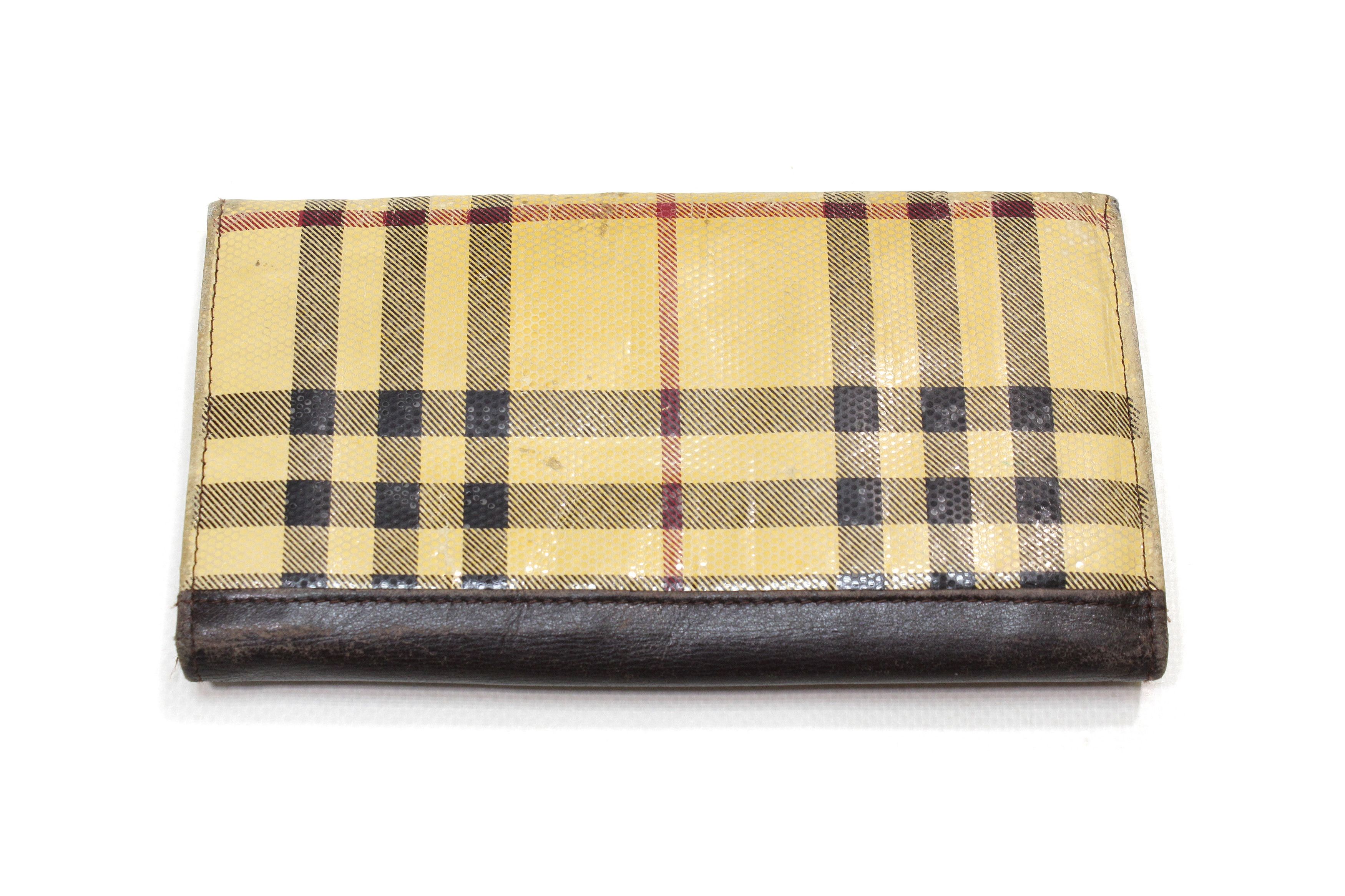 Burberry 00S Nova Check Wallet Vintage Size ONE SIZE - 2 Thumbnail