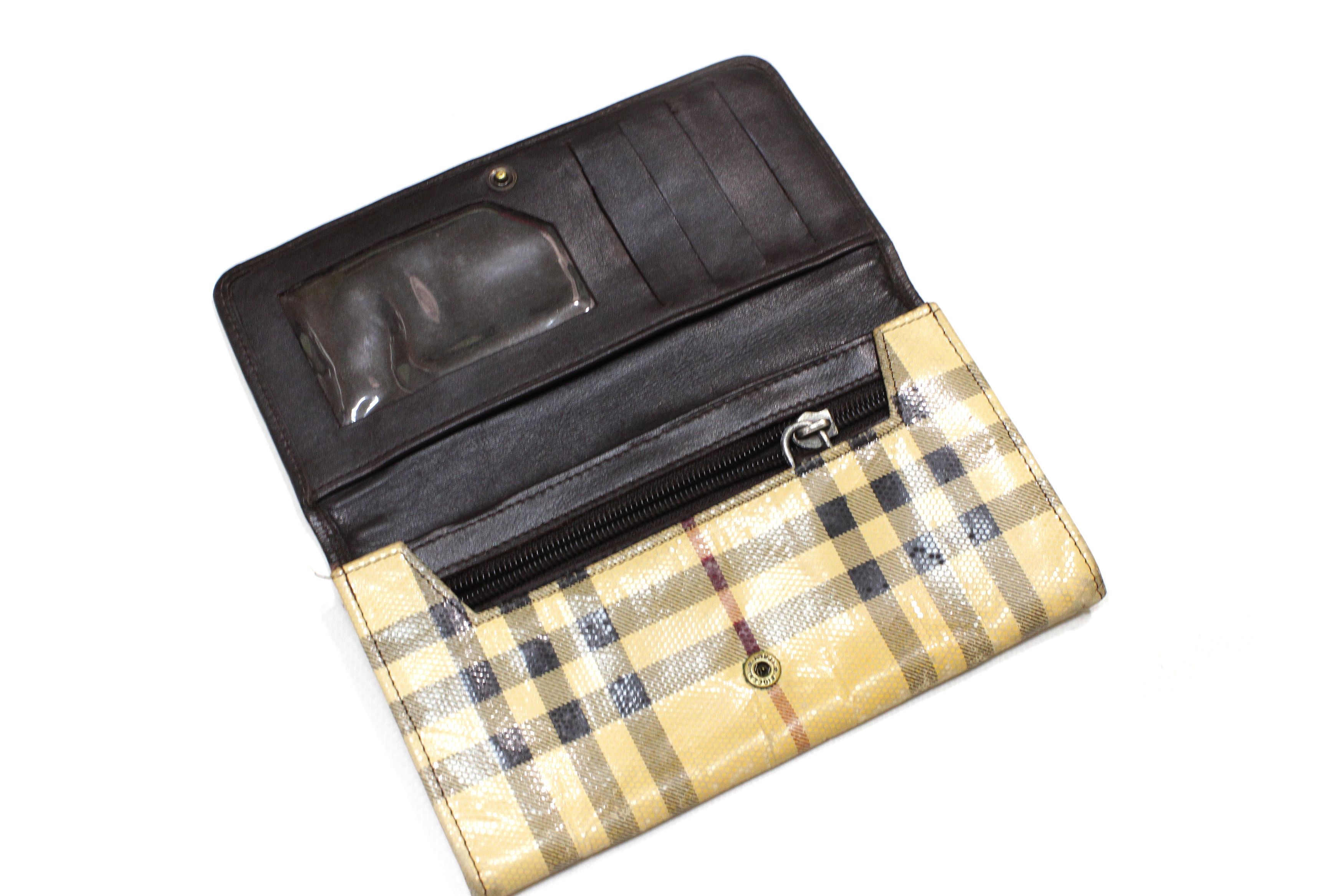 Burberry 00S Nova Check Wallet Vintage Size ONE SIZE - 3 Thumbnail