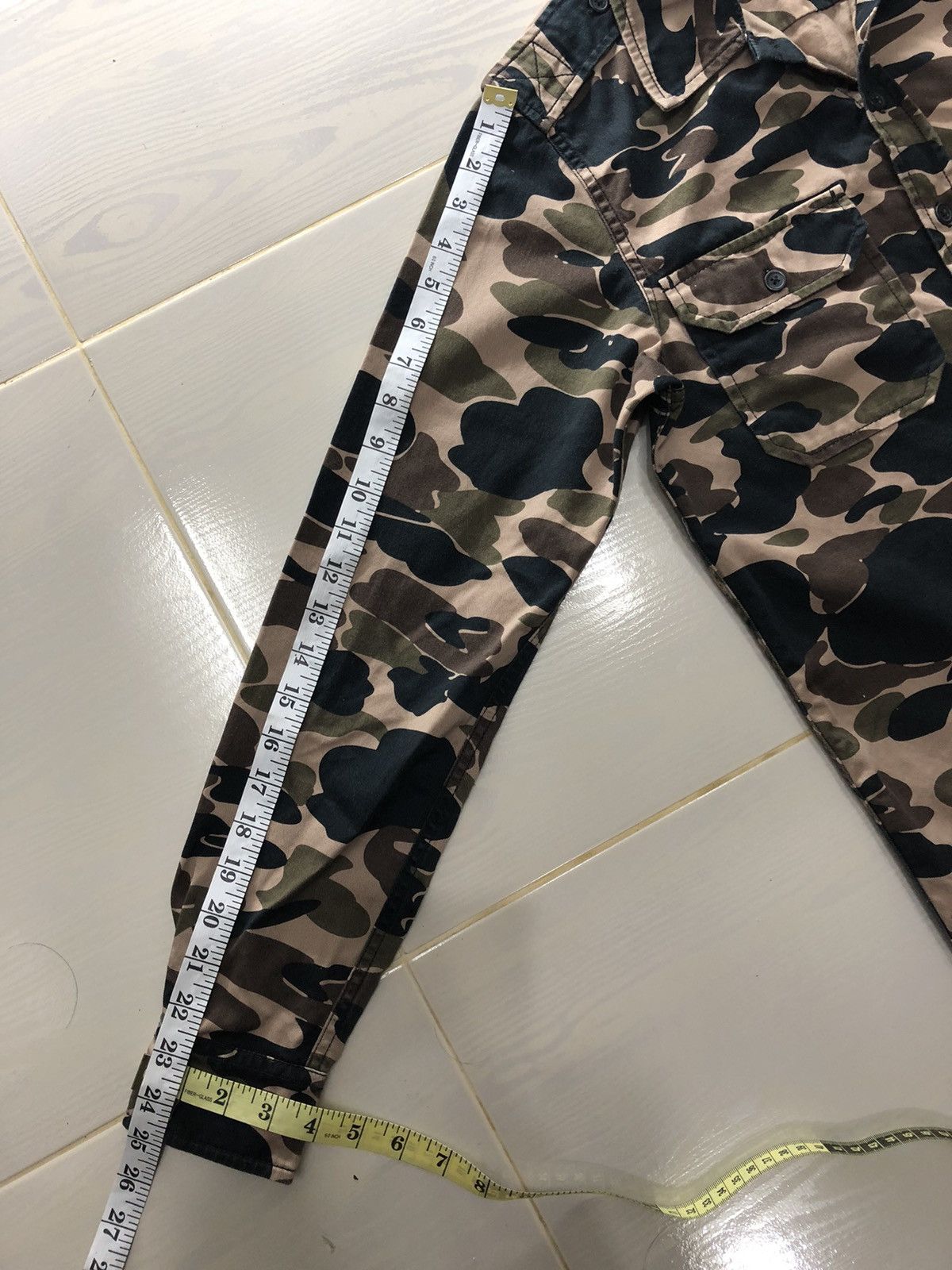 Carhartt Carhartt Camo Military Shirts Double Pocket Design Size US S / EU 44-46 / 1 - 6 Thumbnail
