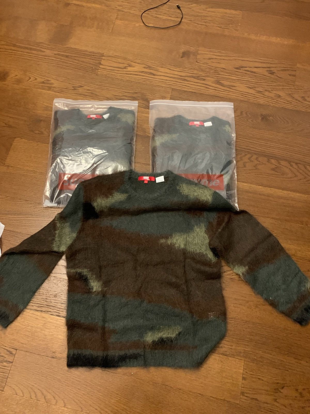 Supreme JUNYA MAN Brushed Camo Sweater M Buy Supreme x Junya