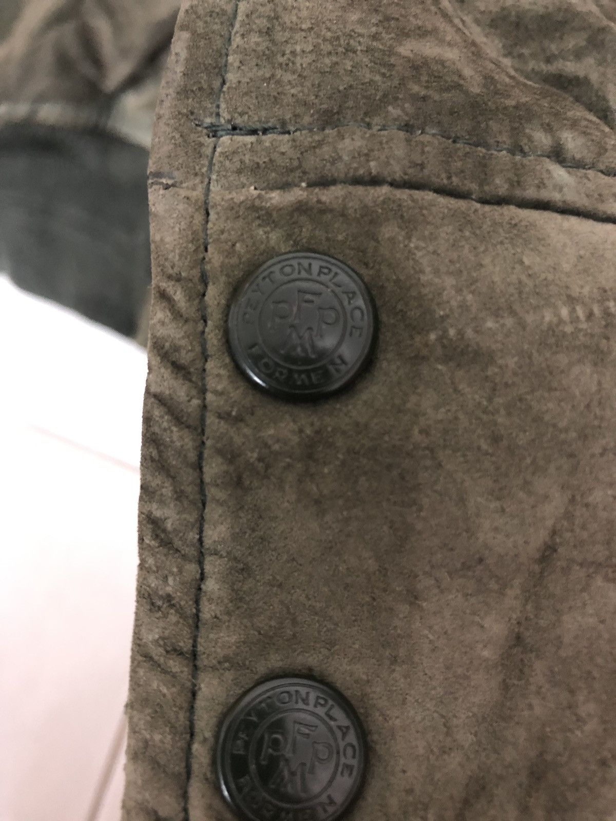 Japanese Brand Japanese Brand Vintage Like a Suede Leather Varsity Jacket Size US M / EU 48-50 / 2 - 6 Thumbnail