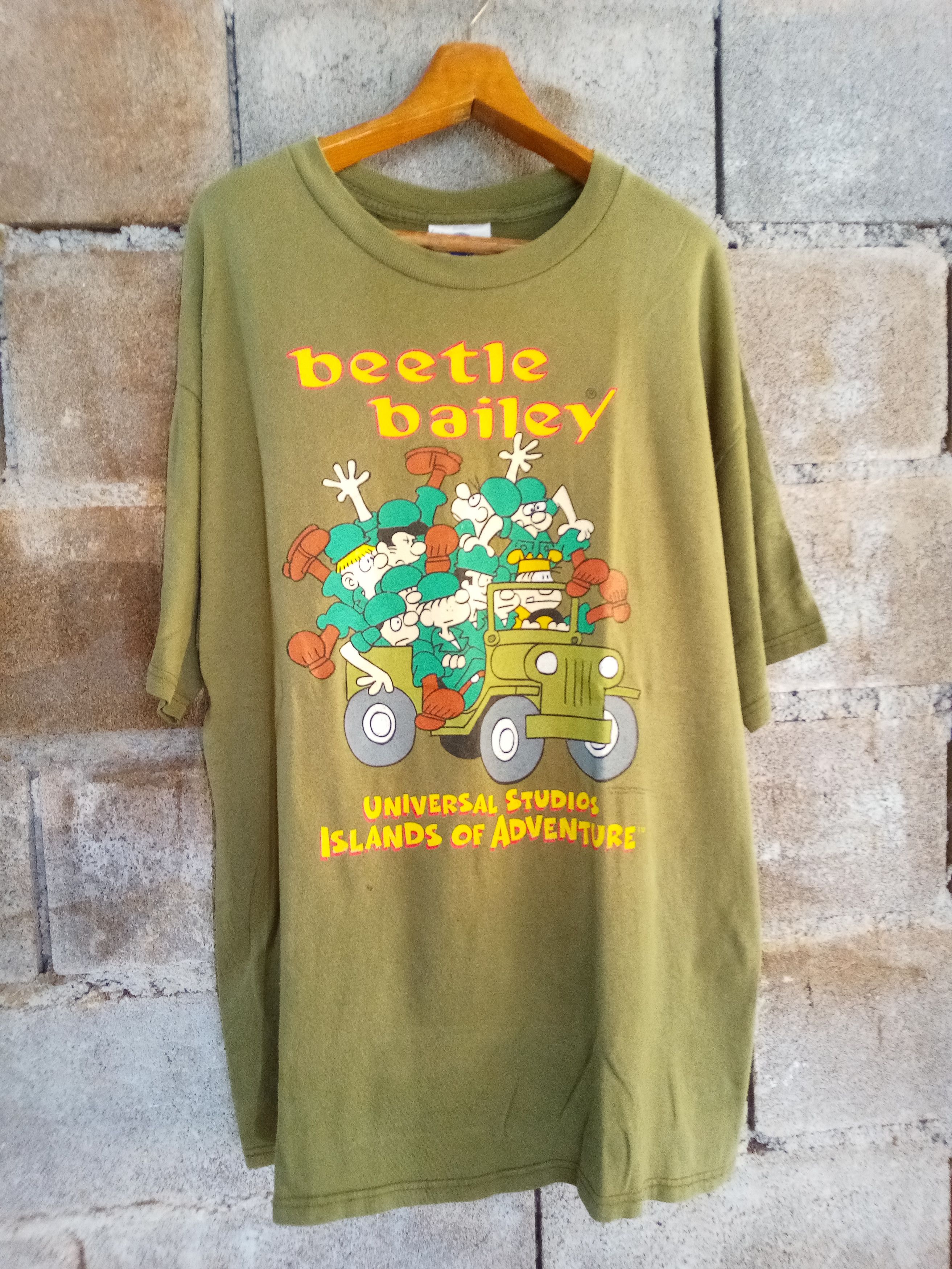 Other Vintage 90s Beetle Bailey Movie Comic tees USMC Cartoon 1999 Size US XL / EU 56 / 4 - 2 Thumbnail