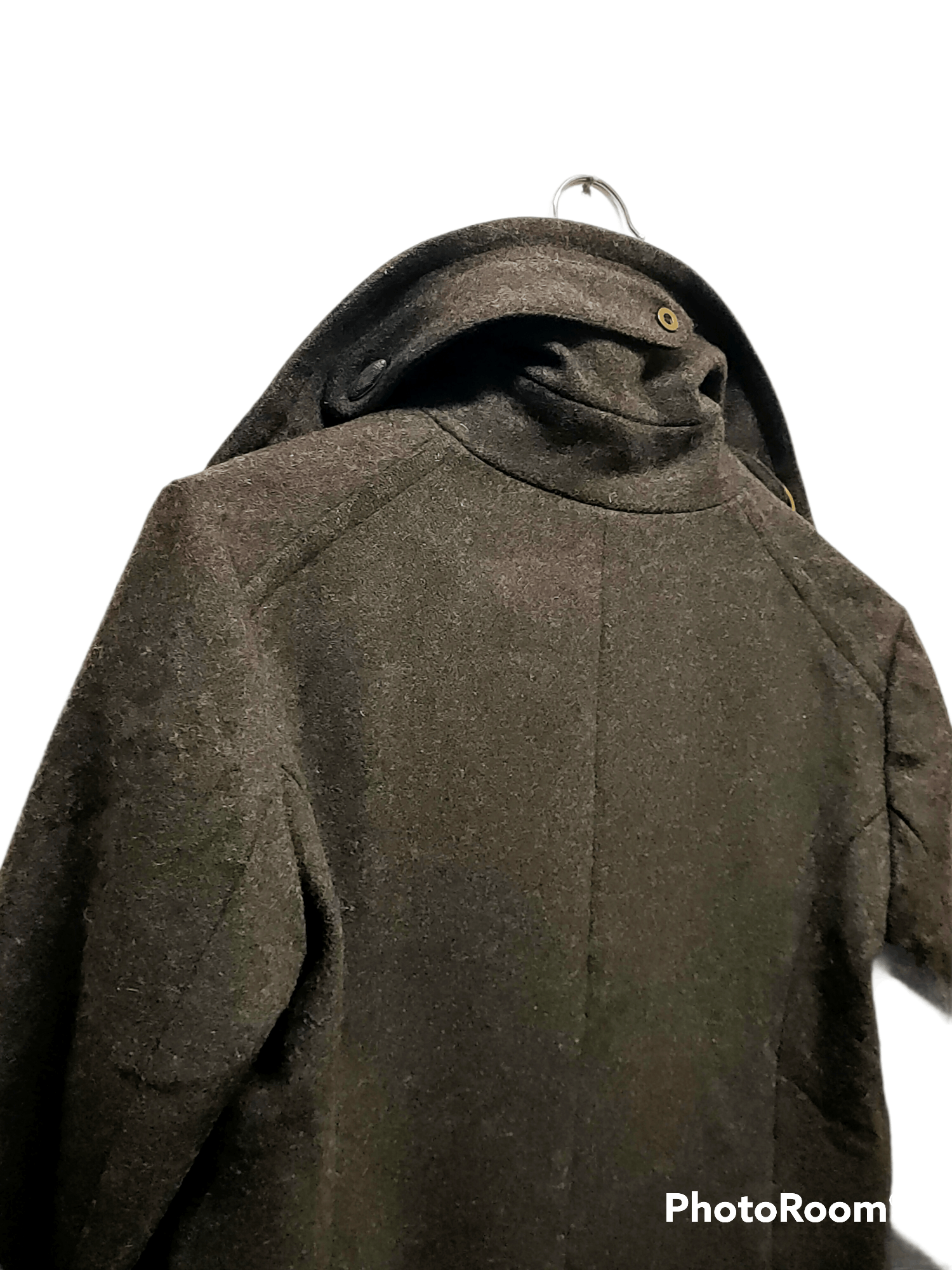 Yoshi kondo bell wool blend coat brown garmentory