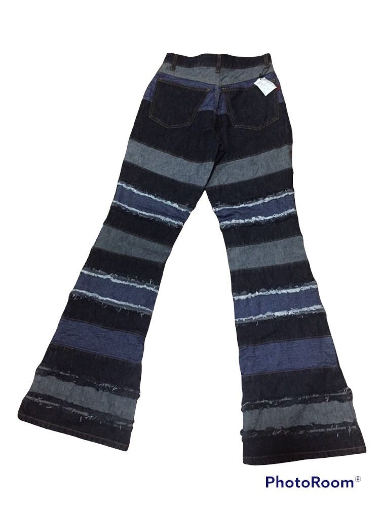 Japanese Brand Japanese Betty smith Hysteric Hagi patchwork flare jeans Size US 26 / EU 42 - 2 Thumbnail