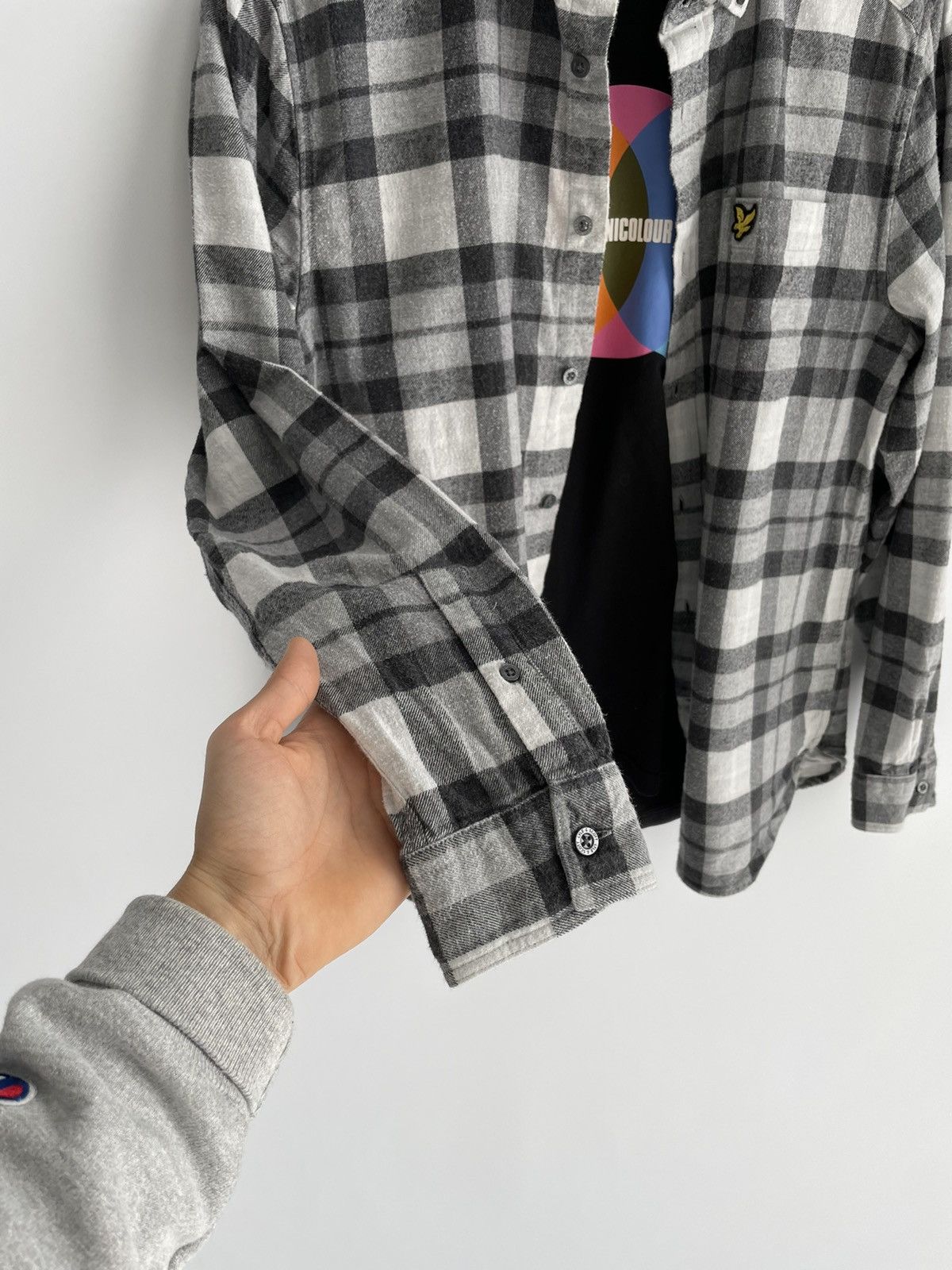 Flannel × Vintage Vintage Checkered Flannel Shirt Travis Scott Style Size US M / EU 48-50 / 2 - 4 Thumbnail