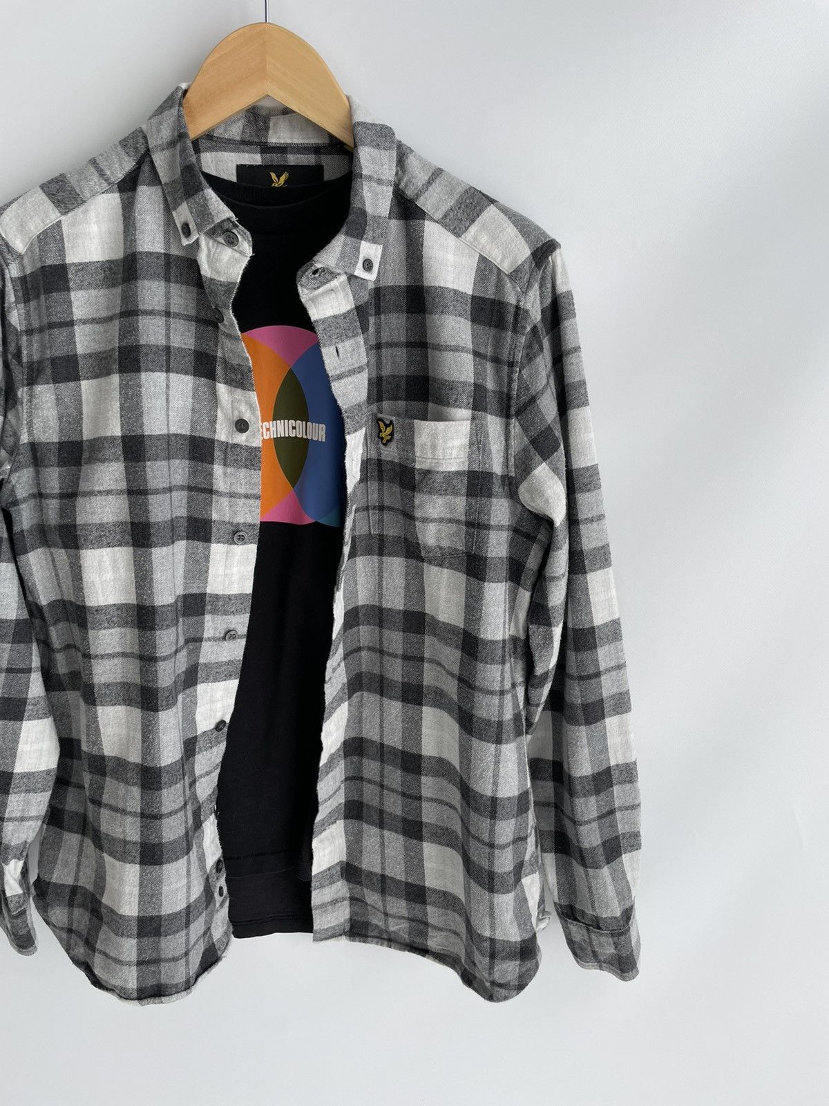 Flannel × Vintage Vintage Checkered Flannel Shirt Travis Scott Style Size US M / EU 48-50 / 2 - 2 Thumbnail
