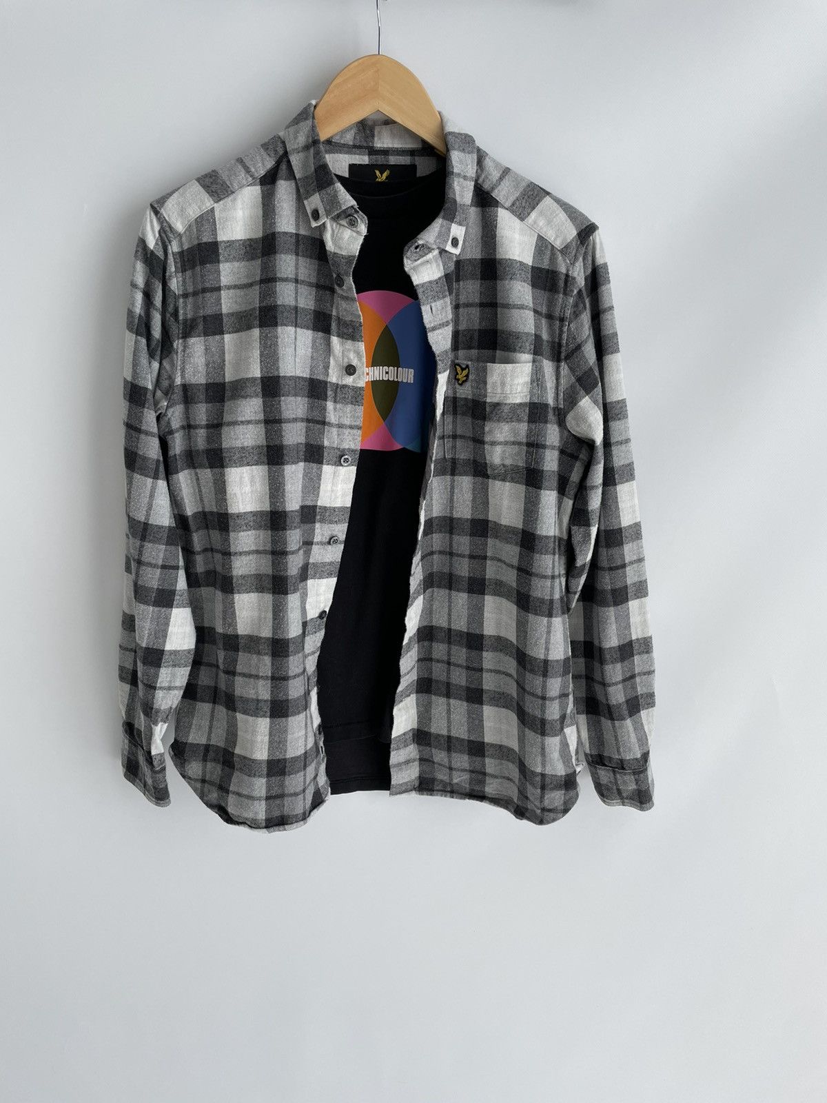 Flannel × Vintage Vintage Checkered Flannel Shirt Travis Scott Style Size US M / EU 48-50 / 2 - 1 Thumbnail