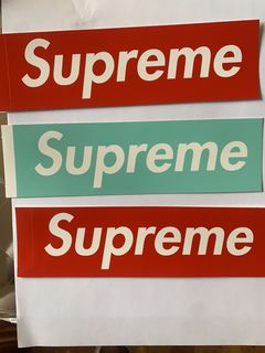 Supreme x Tiffany & Co. Box Logo Sticker - FW21 - US