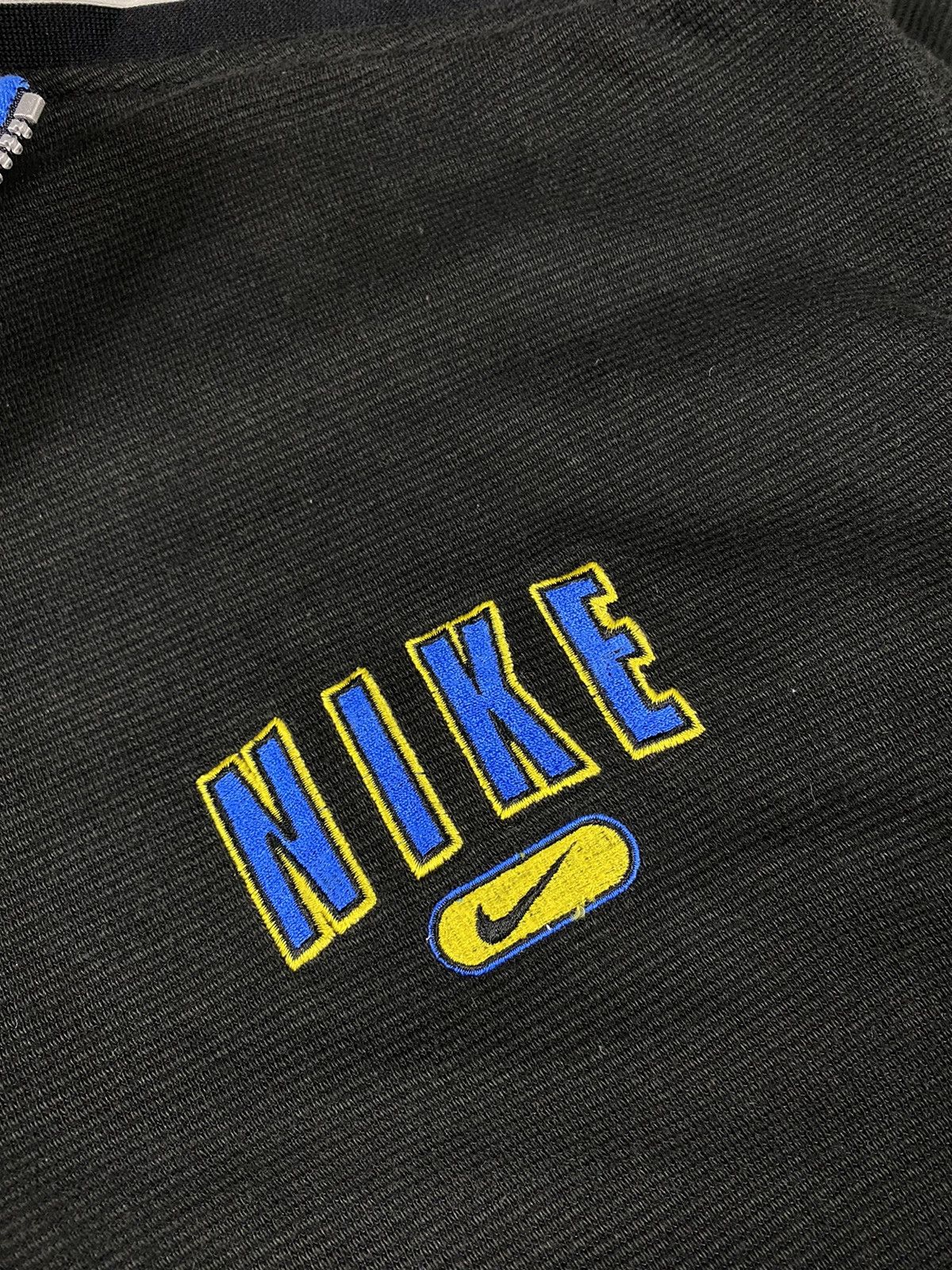 Nike × Vintage Vintage Nike 1/2 Zip Jacket Big Logo Sweatshirt size XXL Size US XXL / EU 58 / 5 - 3 Thumbnail