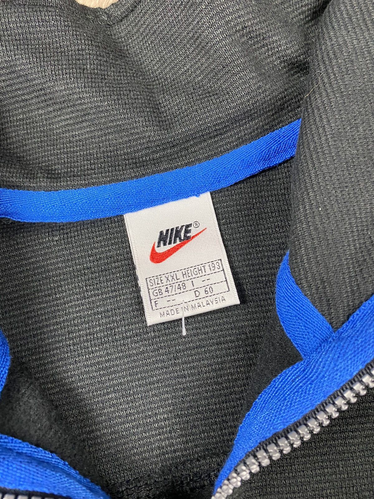 Nike × Vintage Vintage Nike 1/2 Zip Jacket Big Logo Sweatshirt size XXL Size US XXL / EU 58 / 5 - 2 Thumbnail