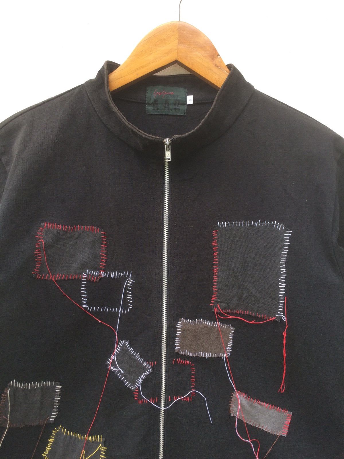 Yohji Yamamoto A.A.R Yohji Yamamoto Patchwork Zip Up Jacket Size US M / EU 48-50 / 2 - 4 Thumbnail