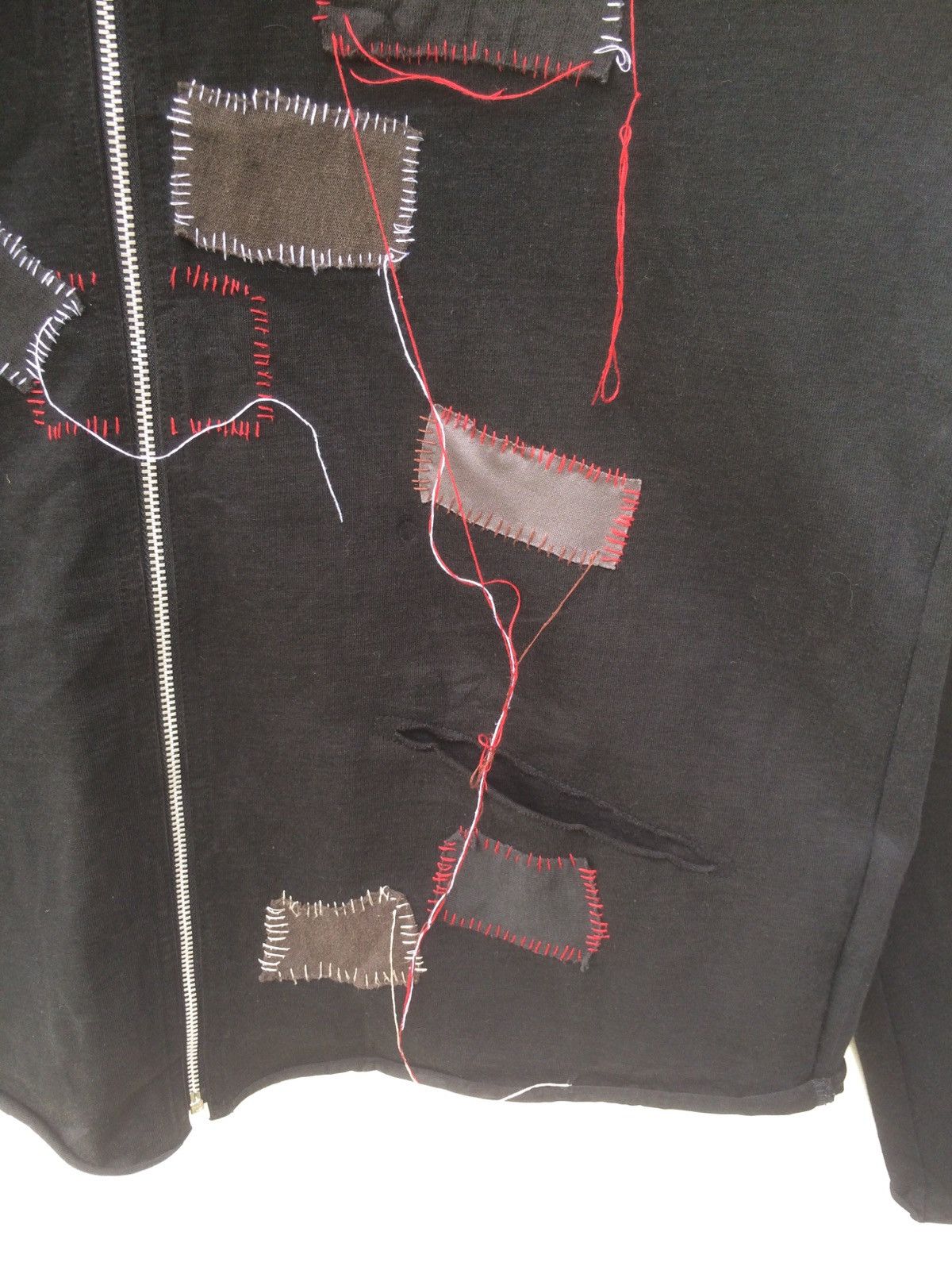 Yohji Yamamoto A.A.R Yohji Yamamoto Patchwork Zip Up Jacket Size US M / EU 48-50 / 2 - 5 Thumbnail