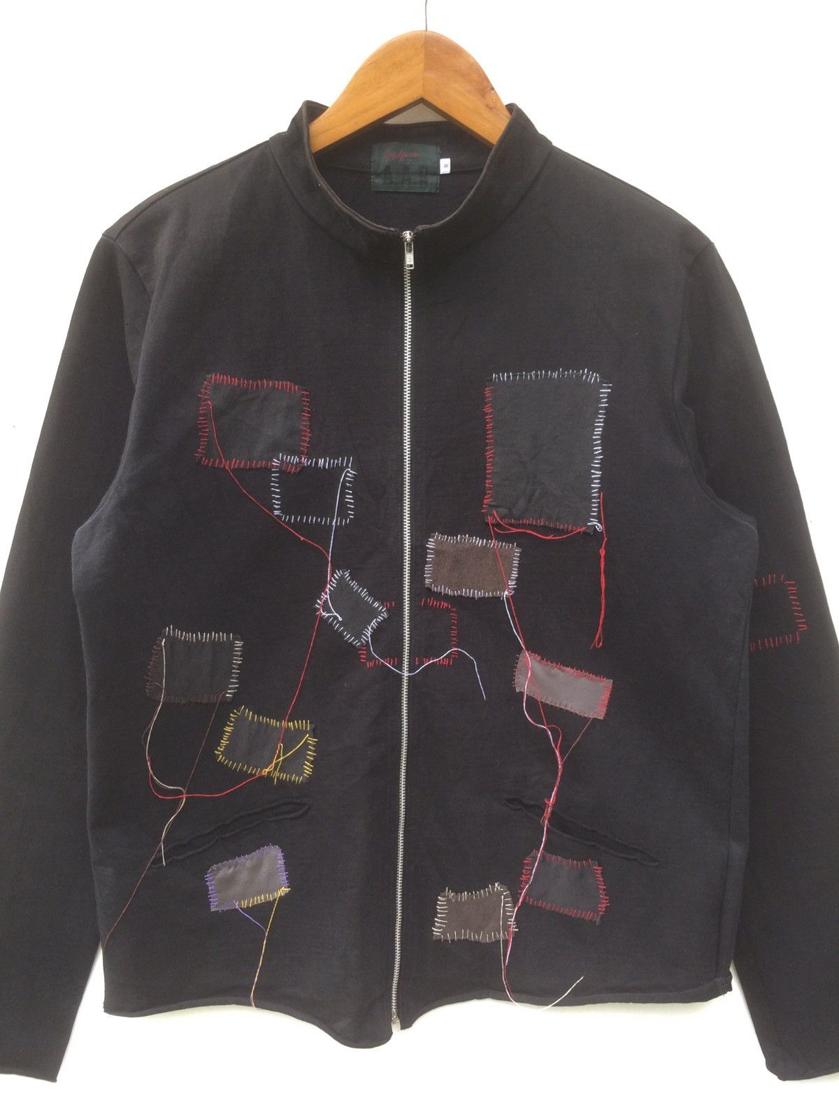 Yohji Yamamoto A.A.R Yohji Yamamoto Patchwork Zip Up Jacket Size US M / EU 48-50 / 2 - 3 Thumbnail