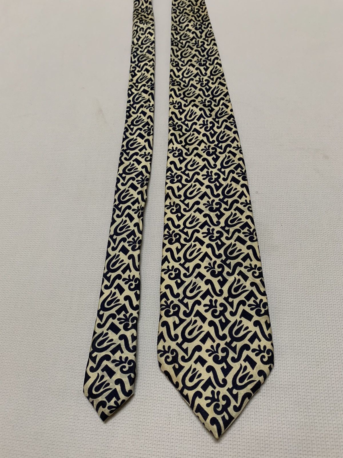 Bally × Vintage Vintage Bally Silk Tie - Bow tie Size ONE SIZE - 4 Thumbnail