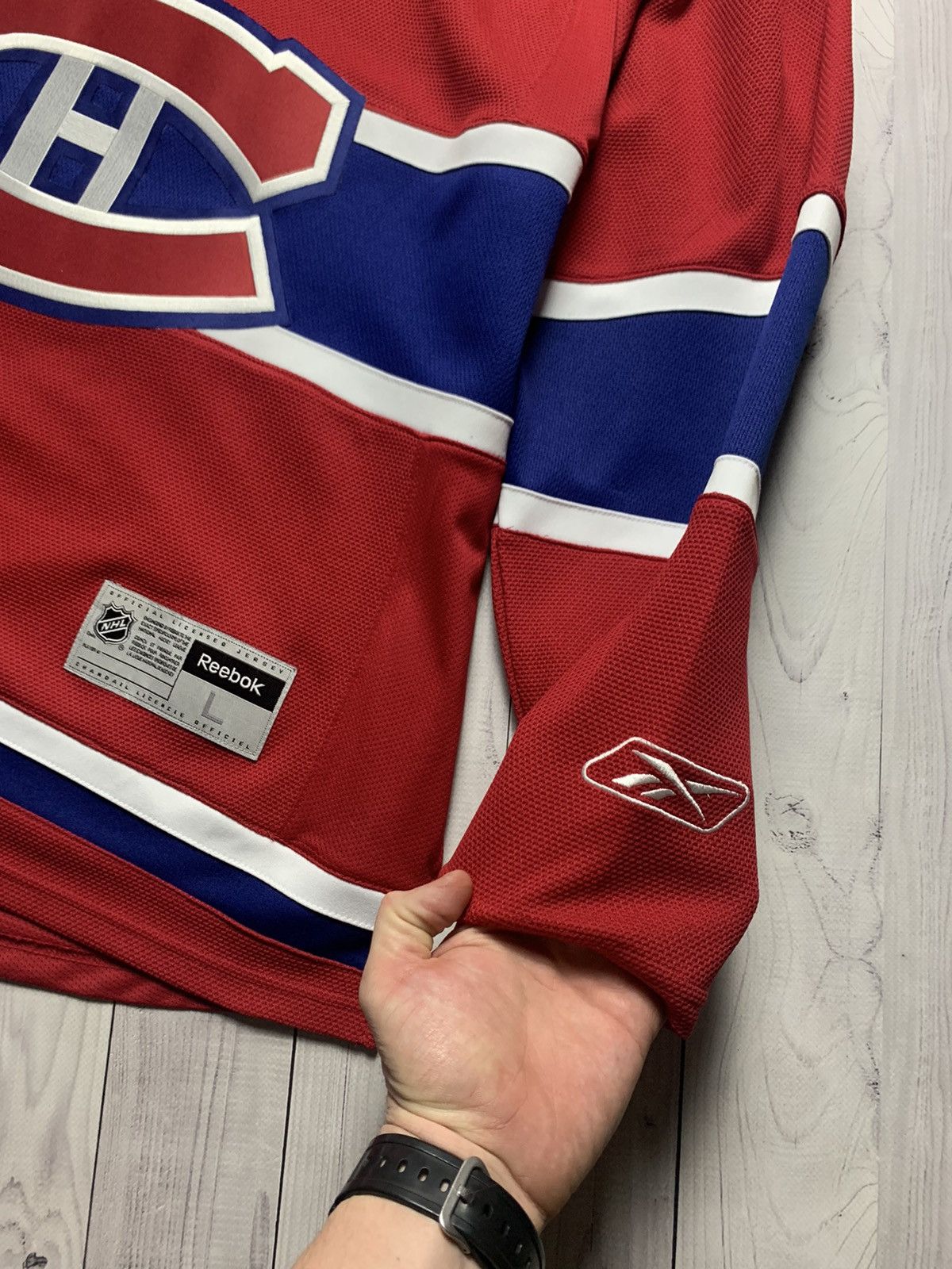 Reebok Vintage NHL Canadian Jersey reebok size L Size US L / EU 52-54 / 3 - 2 Thumbnail