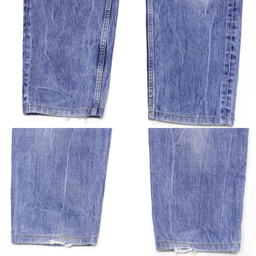Von Dutch 90S Distressed Stone Washed Denim Vintage Size US 34 / EU 50 - 5 Thumbnail