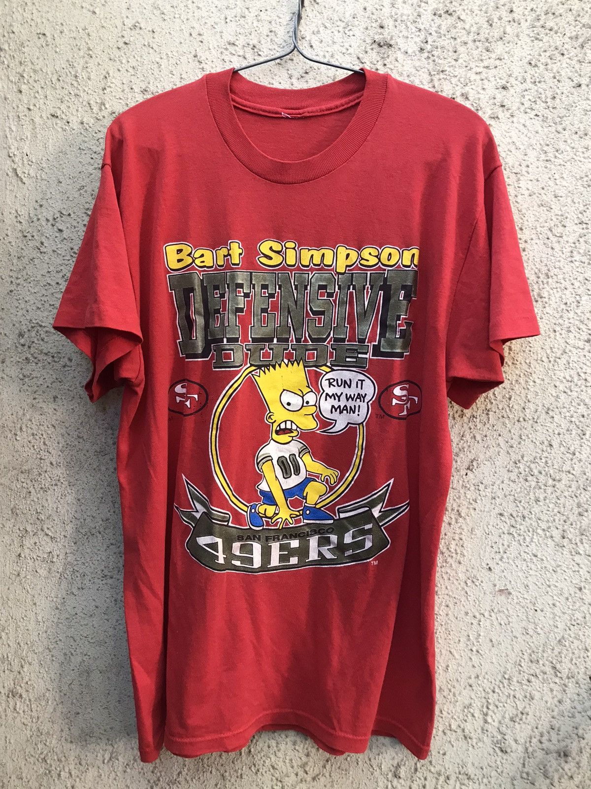 Vintage Vintage Usa 80s Bart Simpson San Francisco 49ers Logo 7 | Grailed